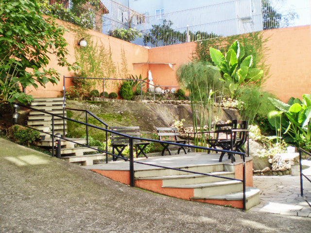 Jardim Interno do Hotel Pieta